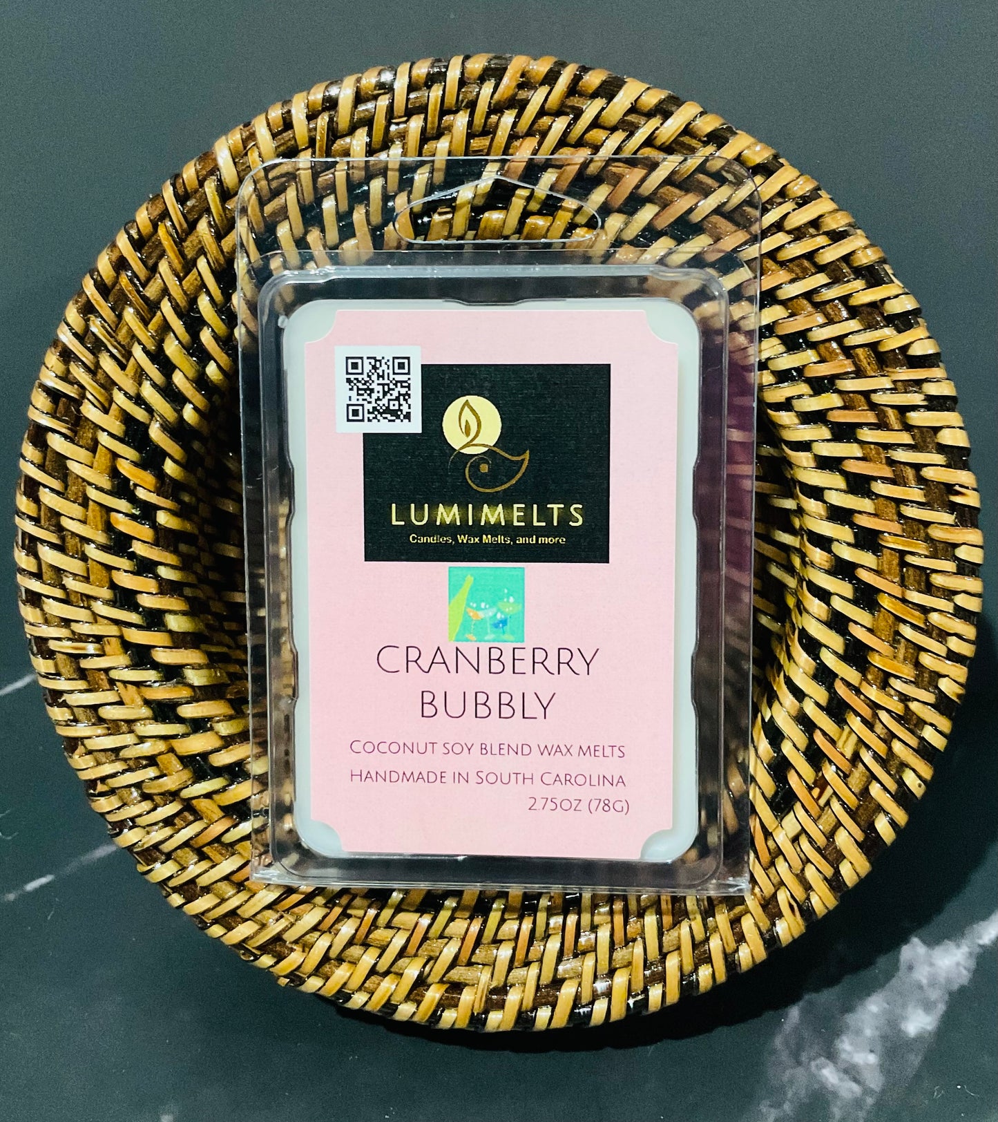 Cranberry Bubbly Wax melts