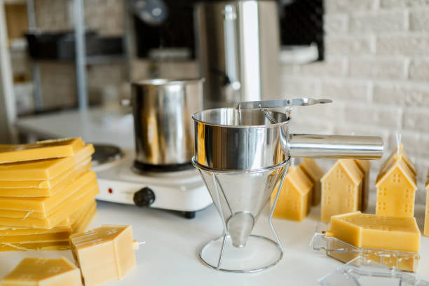 Stainless Steel Candle Wax Dispenser Set