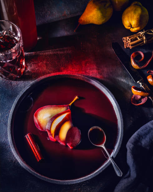 Smoldering Pear 12oz Matte Black Glass Candle