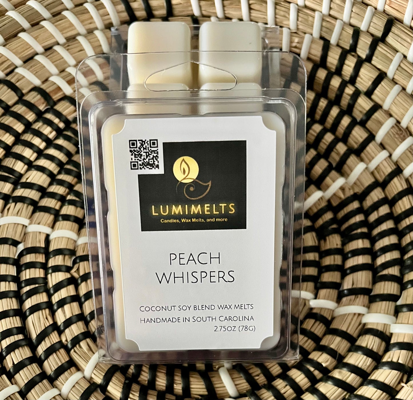 Peach Whispers Wax melts