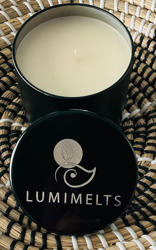 Wick It Fruity 12oz Black Tin Candle Collection