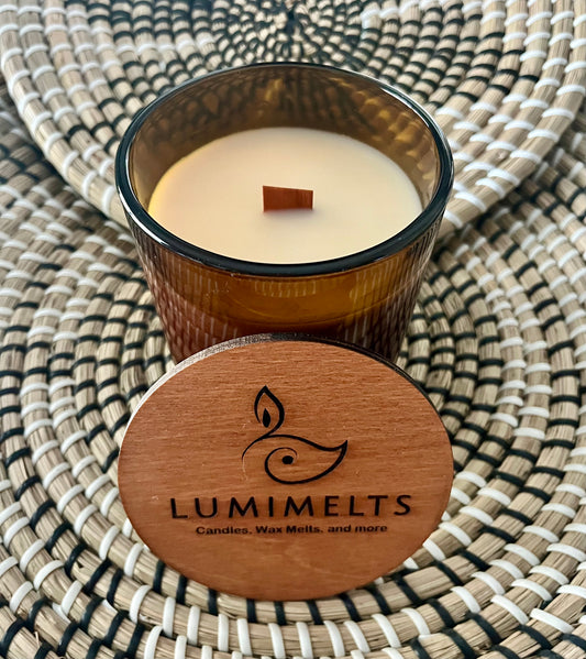 12oz Golden Glow Citrine Candle (Harvest & Hearth)