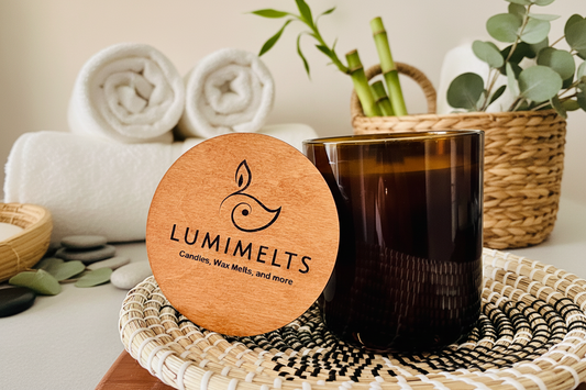 24oz Golden Glow Citrine Candle (Herbal Bliss)