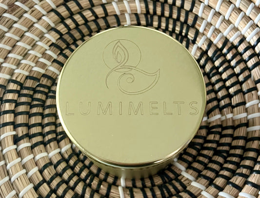 Herbal Bliss 12oz Gold Tin Candle Collection