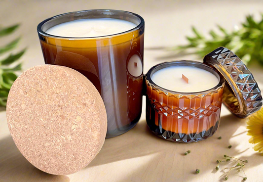 24oz Golden Glow Citrine Candle (Harvest & Hearth)