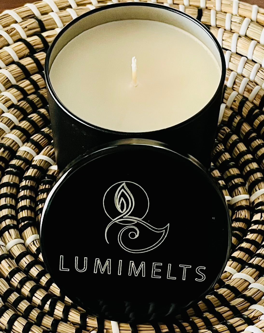 Wick It Fruity 12oz Black Tin Candle Collection