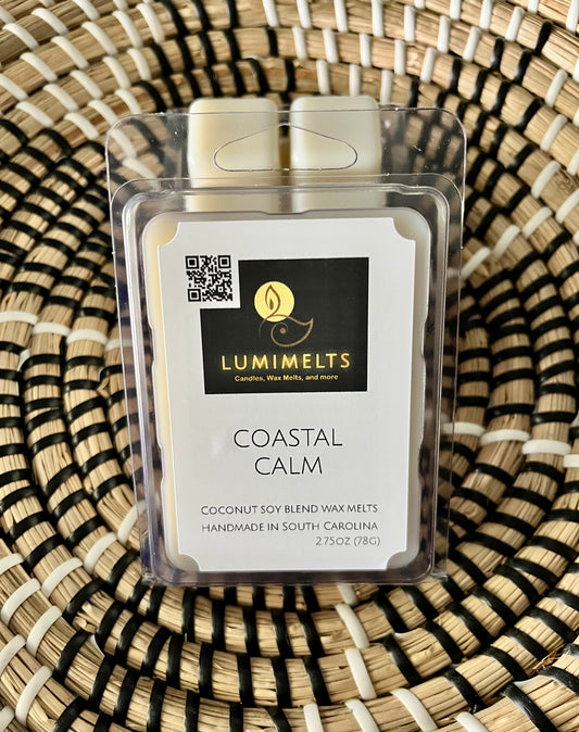 Coastal Calm Wax melts